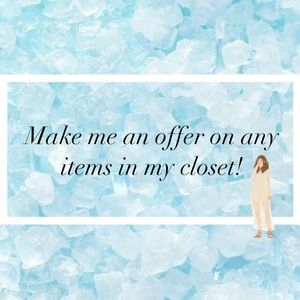 MAKE ME AN OFFER! ☺️